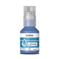 Garrafa de Tinta Brother BTD100C Ciano