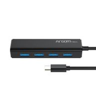 Hub Argom USB-C 3.0 4 Portas One Axess Preto