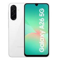 Smartphone Samsung Galaxy A26 5G Android 15 256GB 8GB RAM Cam 50MP+8MP+2MP Front 13MP Octa-Core Tela Infinita 6.7" Branco