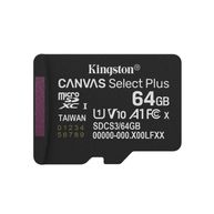 Cartão de Memória Kingston Micro SD XC 64GB Canvas Select Plus com Leitor