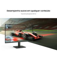 Monitor Gamer Samsung LED 24 FHD IPS 120Hz Wide Essential S3 Preto