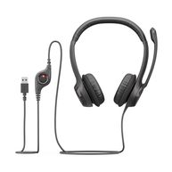 Headset Logitech USB H390 Preto