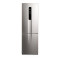 Geladeira Electrolux Frost Free Inverter 400L Efficient AutoSense e Rapid Freeze Inverse Inox Look Bivolt