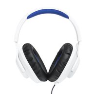 Headset Gamer JBL Quantum 100P Branco/Azul