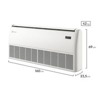 Ar-Condicionado Electrolux Split 60.000BTUs Inverter Frio Efficient Piso/Teto