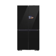 Geladeira Samsung Smart French Door 658L Bespoke AI RM90F com Tela AI Home Black Charcoal 127V Preta