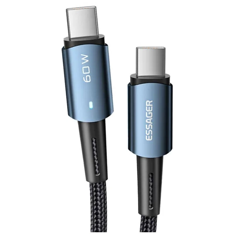 Cabo Aukey USB-C para USB-C Nylon Trançado de 1.8m e 240W CB